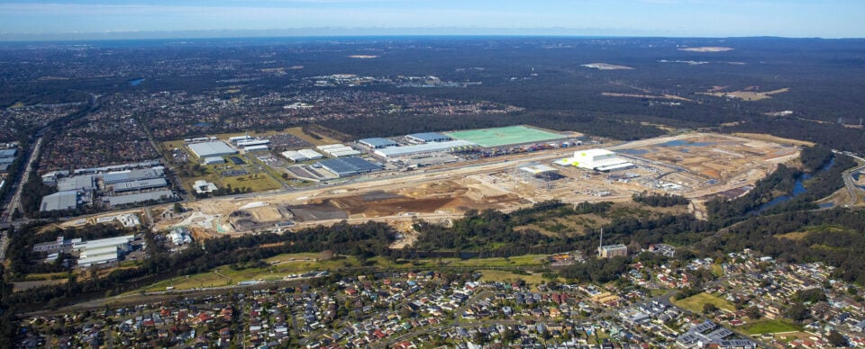 Moorebank Logistics Park Australia Aerial image