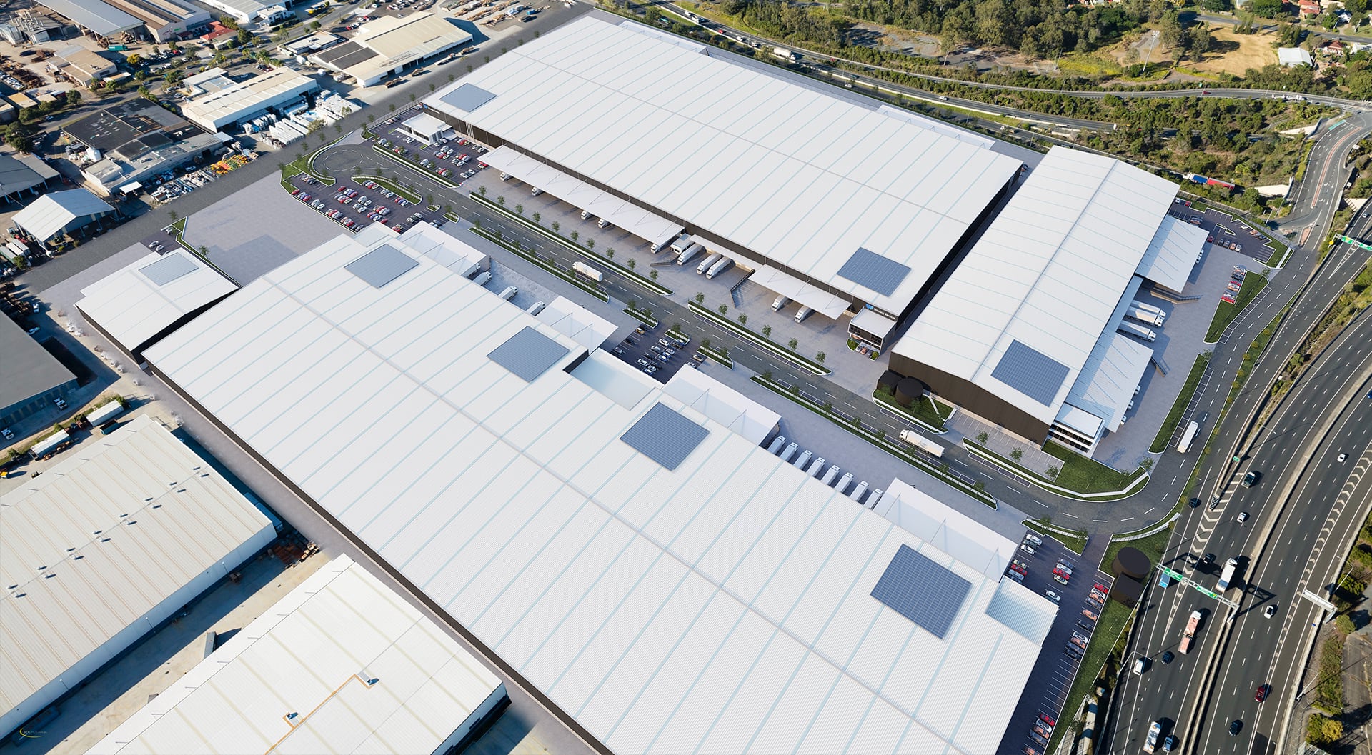 Wacol Logistics Estate_Australia, Queensland (Aerial)